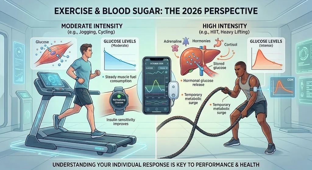 Can Exercise Raise Blood Sugar What Happens in 2026