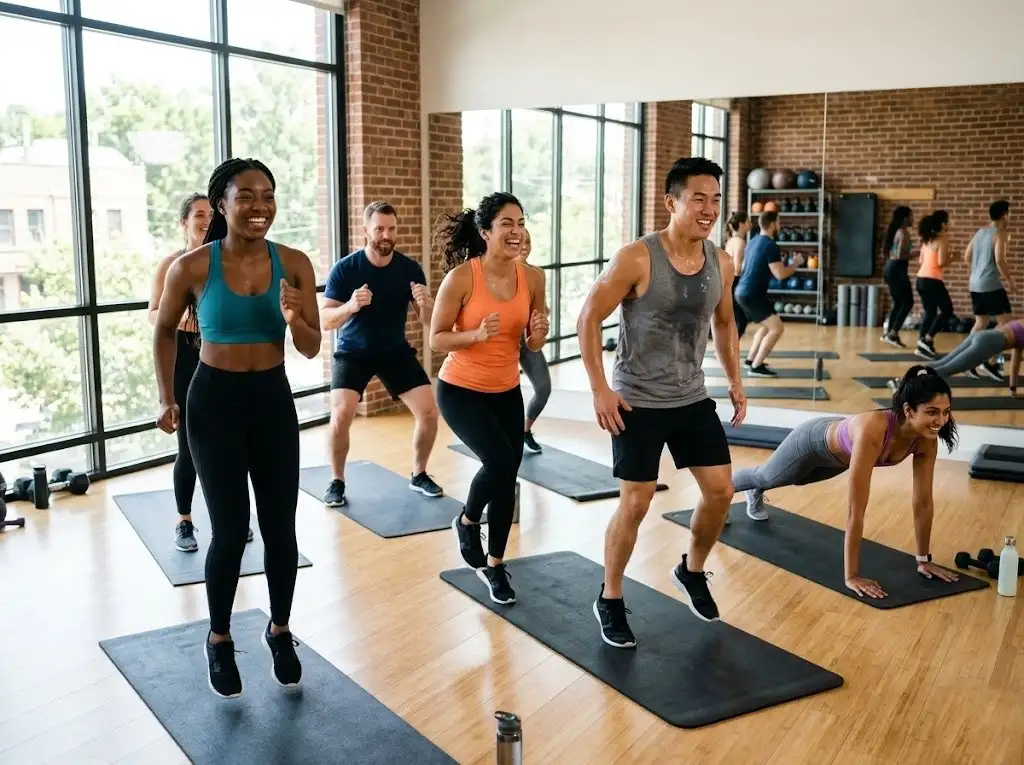 Group fitness guides and workout classes — HealthFlexio.com