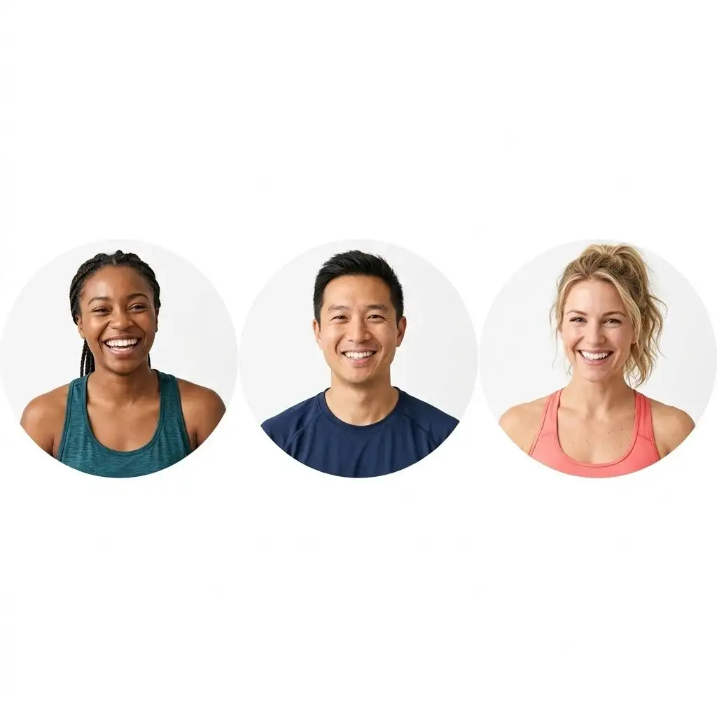 HealthFlexio.com fitness reader community avatars