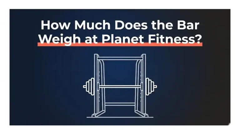 How much does the bar weigh at Planet Fitness Smith machine guide