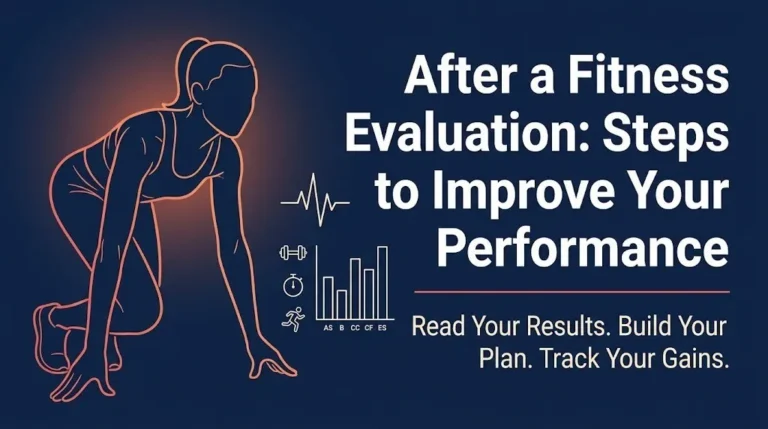 After a Fitness Evaluation: Steps to Improve Performance in 2026