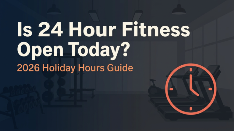 Is 24 Hour Fitness Open Today? 2026 Holiday Hours