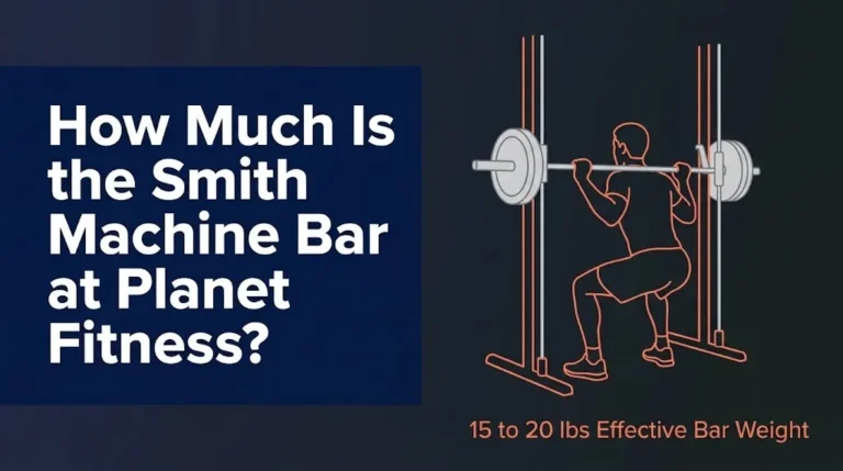How Much Is the Smith Machine Bar at Planet Fitness?
