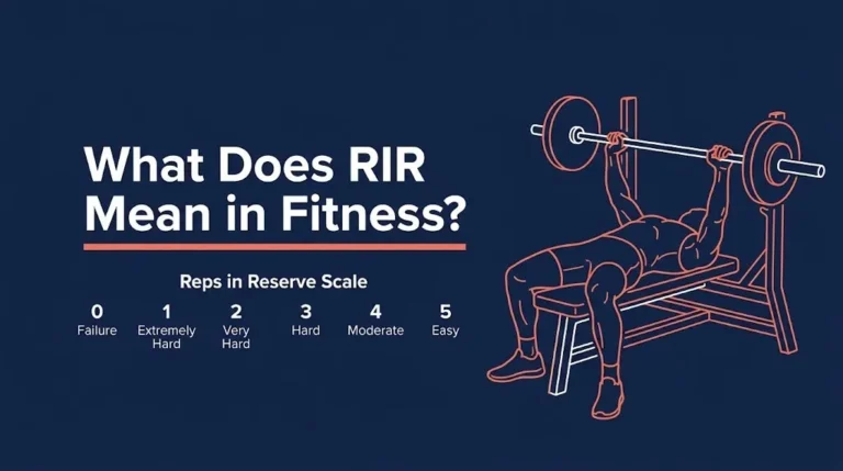 What Does RIR Mean in Fitness? A Complete 2026 Guide