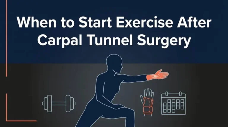 When to Start Exercise After Carpal Tunnel Surgery (2026)