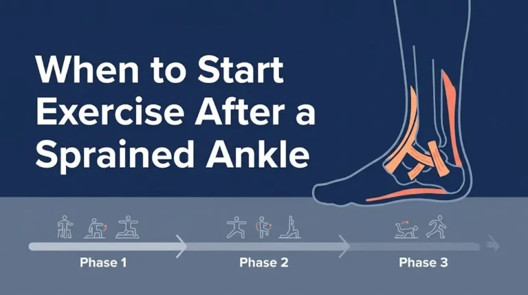 When to Start Exercise After a Sprained Ankle (2026 Guide)